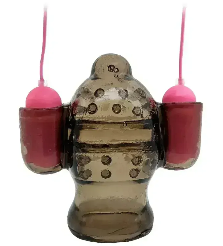 Vibrační návlek na špičku penisu