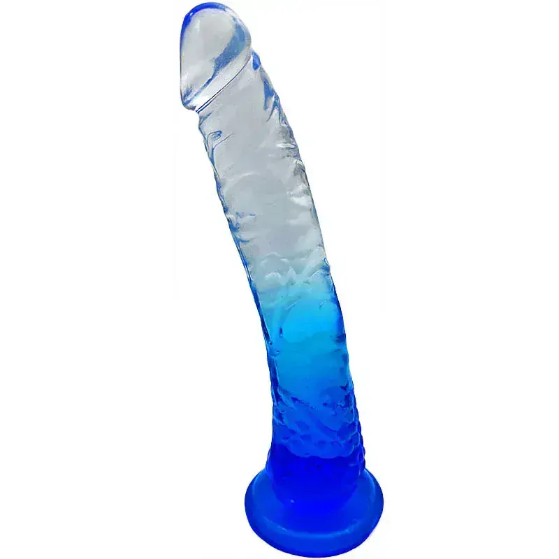 Dvoubarevný penis s přísavkou - 20 cm