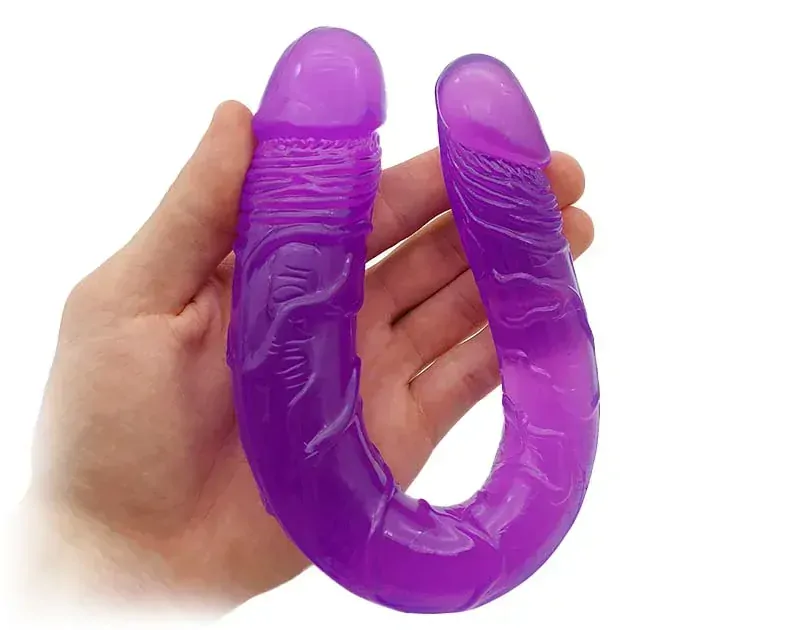 Dlouhé oboustranné dildo - 32 cm