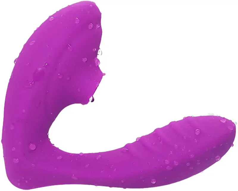 Vibrátor s podtlakovým stimulátorem klitorisu Love Vibe - fialová