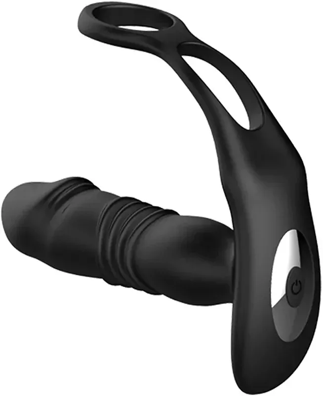 Přirážecí anální kolík pro muže na masáž prostaty Stimulator Thrusting Pro