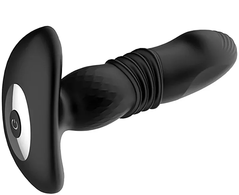 Přirážecí vibrační anální vibrátor Thrusting Anal Plug