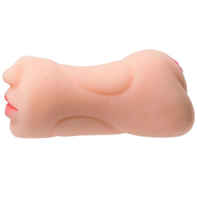 Oboustranný masturbátor pro muže 3v1 - umělá vagína, anál a orál