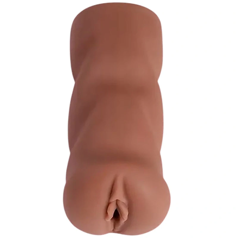 Kapesní masturbátor pro muže - umělá vagína černošky
