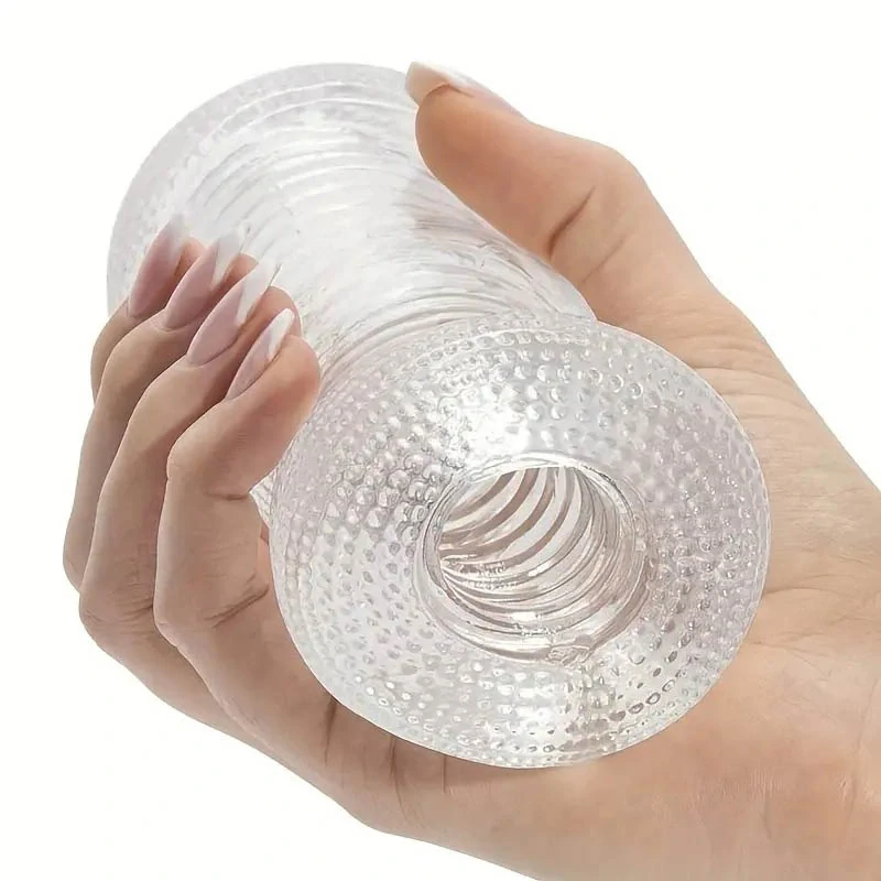 Oboustranný pánský masturbátor Clear Jack