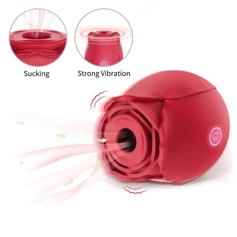Rose Clitoral Sucking Vibrator