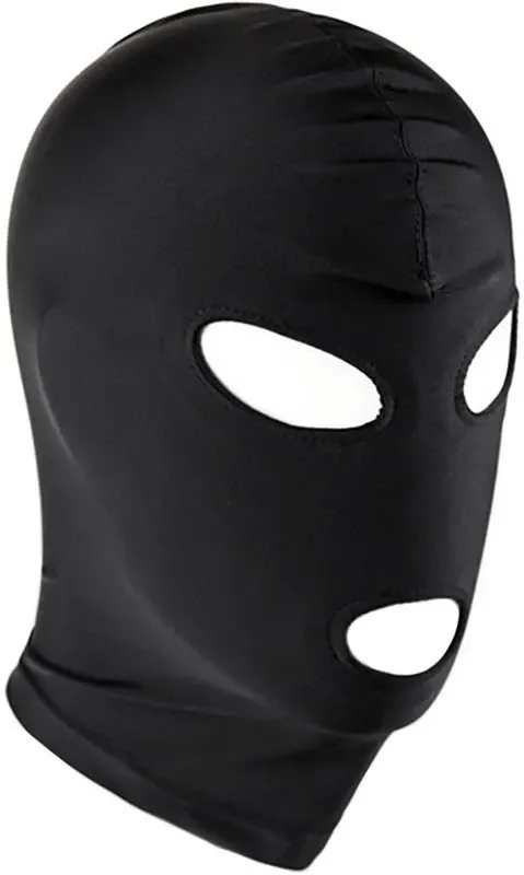 Maska na obličej s otvory pro oči a ústa