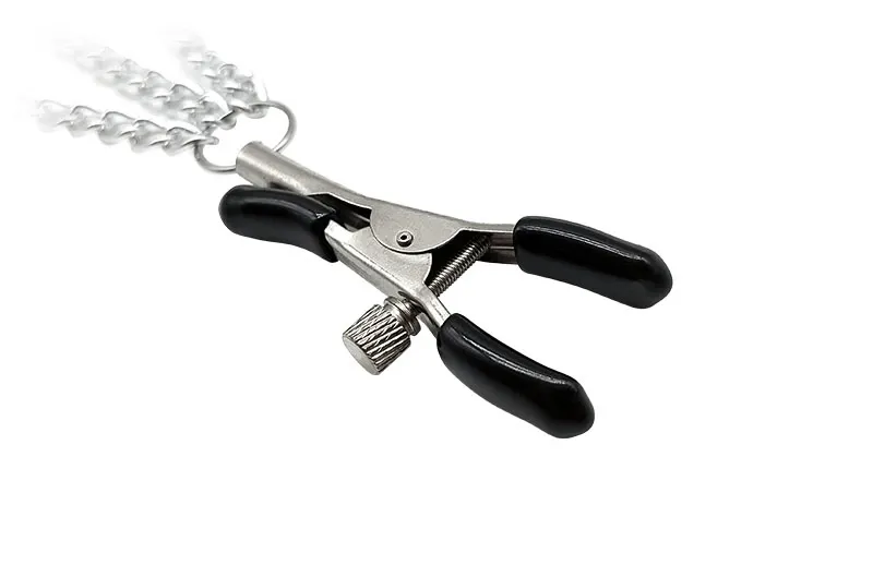 Svorky na bradavky s krátkými řetízky