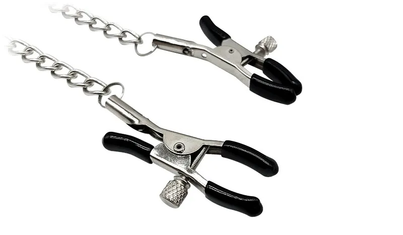 Obojek se svorkami na bradavky