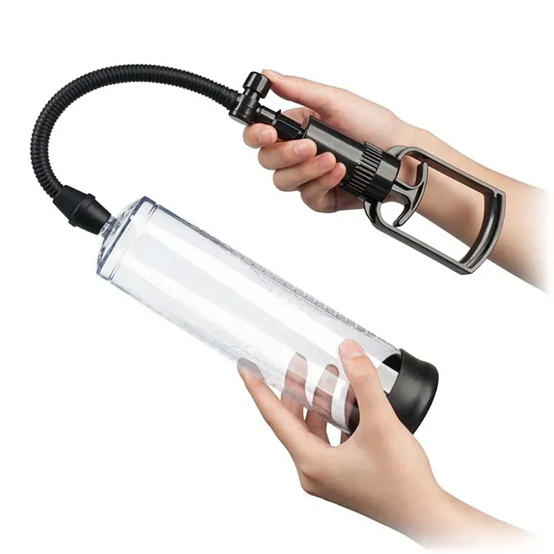 Velká vakuová pumpa s pístem - 21 cm