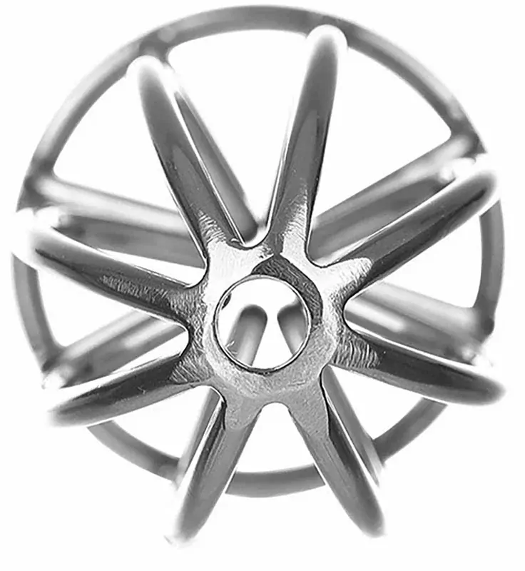 Anální kolík z kovových tyčinek - M