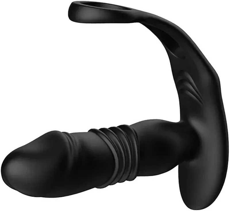 Přirážecí anální kolík pro muže na masáž prostaty Stimulator Thrusting Pro