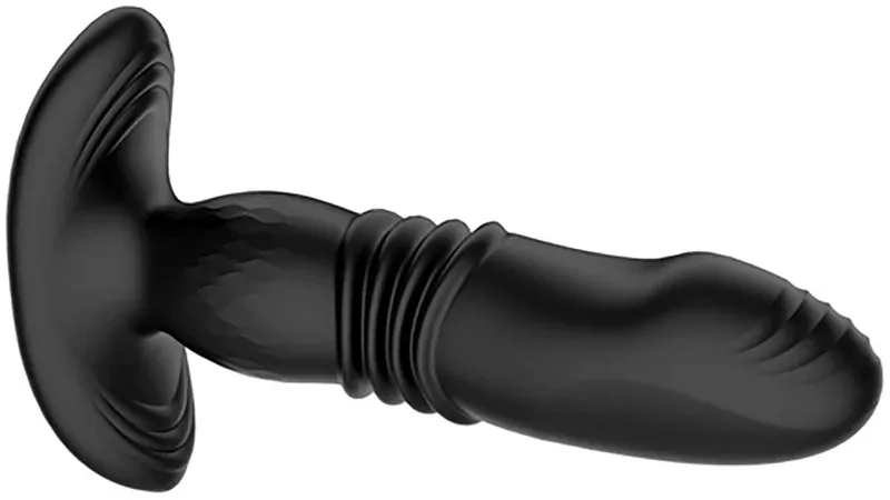 Přirážecí vibrační anální vibrátor Thrusting Anal Plug