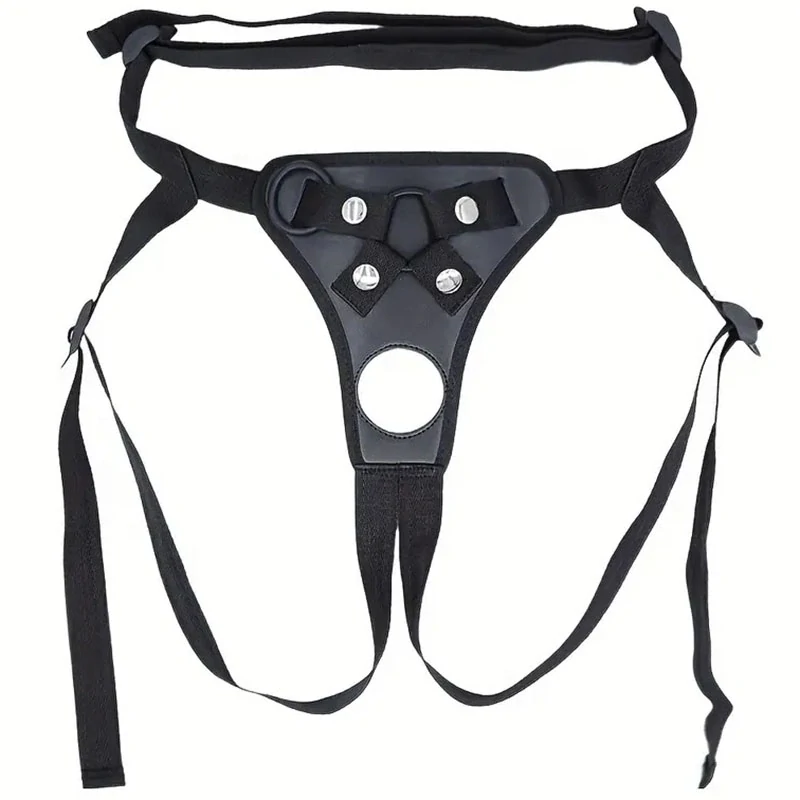 Postroj na dva připínací penisy