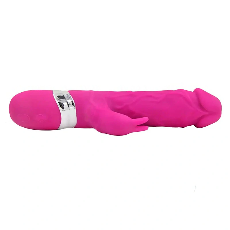 Multifunkční vibrátor na klitoris a bod G Dildo Rabbit Double Orgasm Vibrator