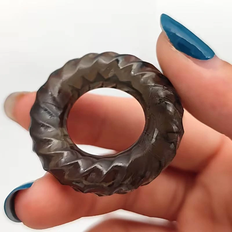 Set 3 pružných erekčních kroužků Wavy Cock Rings