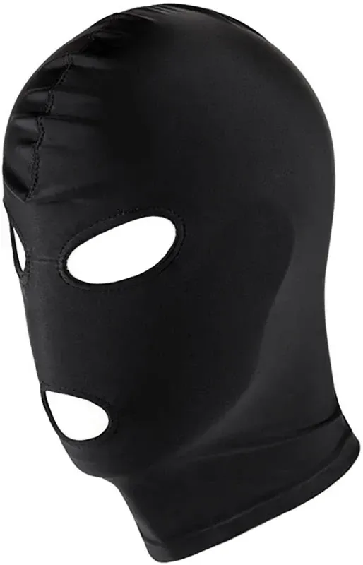 Maska na obličej s otvory pro oči a ústa