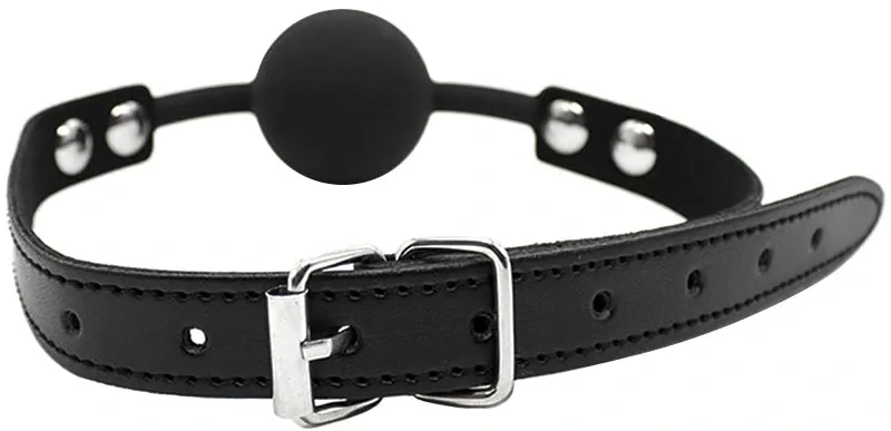 Silikonový kuličkový roubík