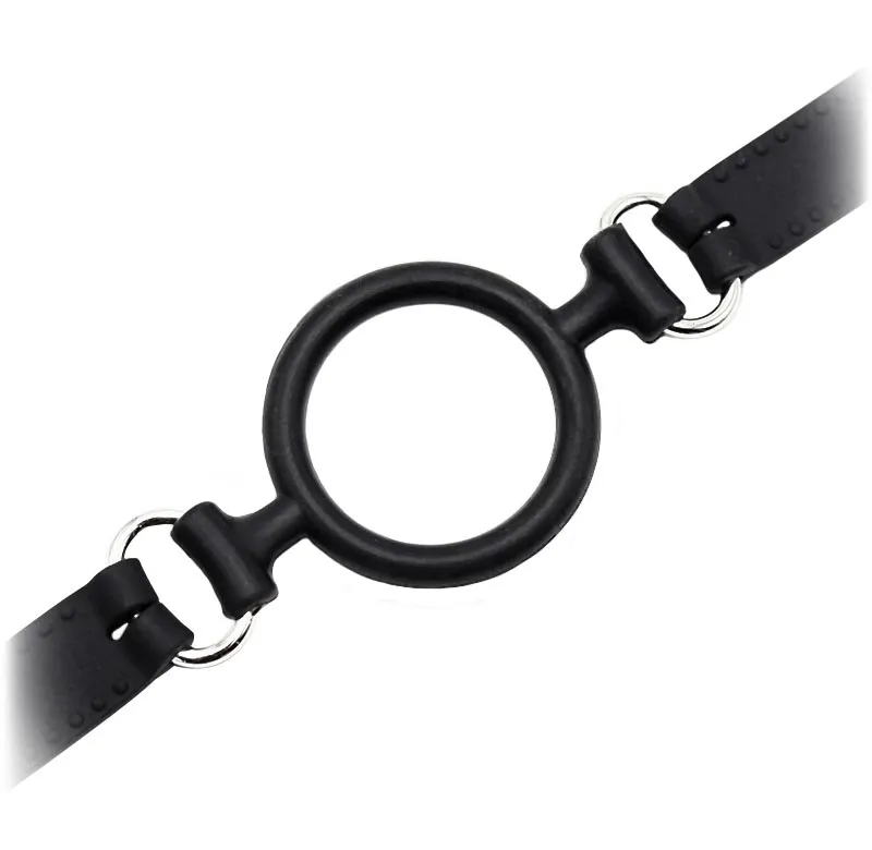 Silikonový roubík s kroužkem