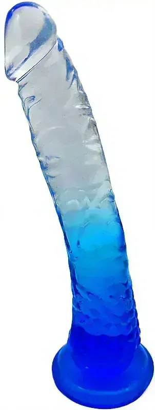 Strap-on s dvoubarevným penisem - 21 cm