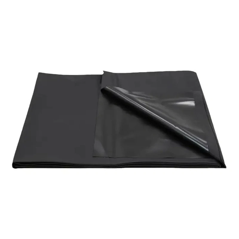Černé voděodolné PVC prostěradlo