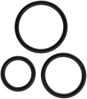 Sada 3 tenkých erekčních kroužků