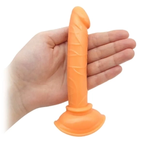 Malý gelový anální penis s přísavkou - 13 cm