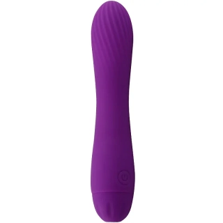 Pružný a voděodolný fialový vibrátor