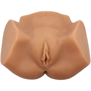 Realistické ženské torzo s těsným análkem a vagínou