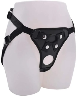 Postroj na dva připínací penisy