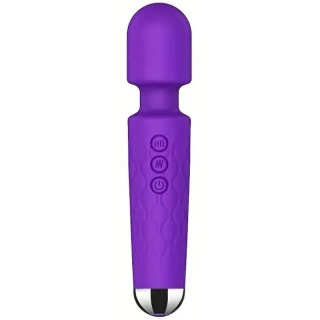 Vibrační masážní hlavice Magic AV Wand Vibrator Fialová