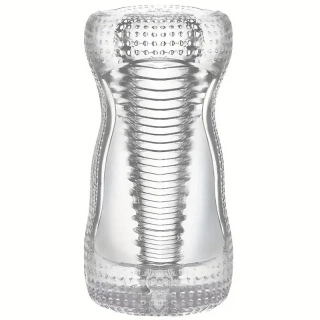 Oboustranný pánský masturbátor Clear Jack