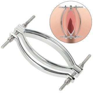 Roztahovač vagíny se svorkami na pysky