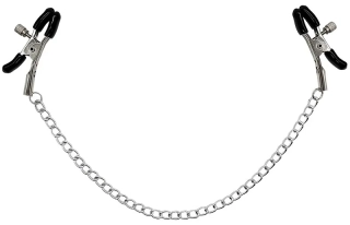Svorky na bradavky spojené řetízkem