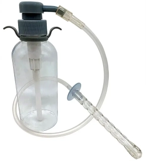 Anální sprcha s manuální pumpou