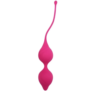 Elegantní růžové Venušiny kuličky - 63 g